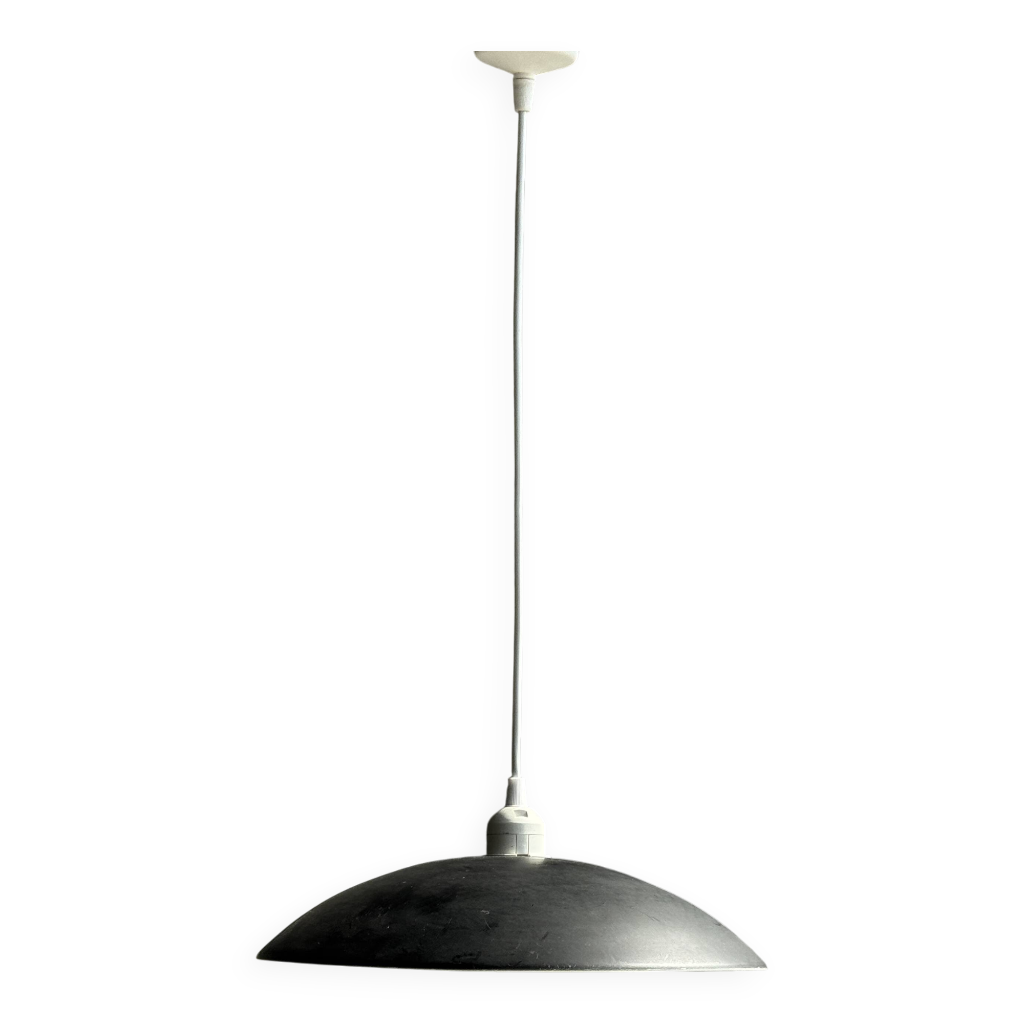 Vintage black pendant light D32
