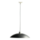 Vintage black pendant light D32