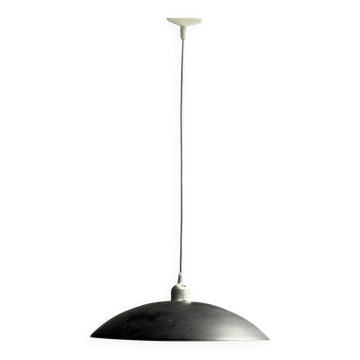 Vintage black pendant light D32