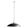 Vintage black pendant light D32
