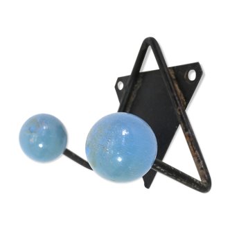 Blue coat holder from the 60s and 70s.