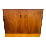 Low teak storage cabinet 60s