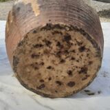 2 potiches in sandstone 19th