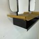 Mid-Century Modernist Tri-Fold Vanity Wall Mirror 1950s