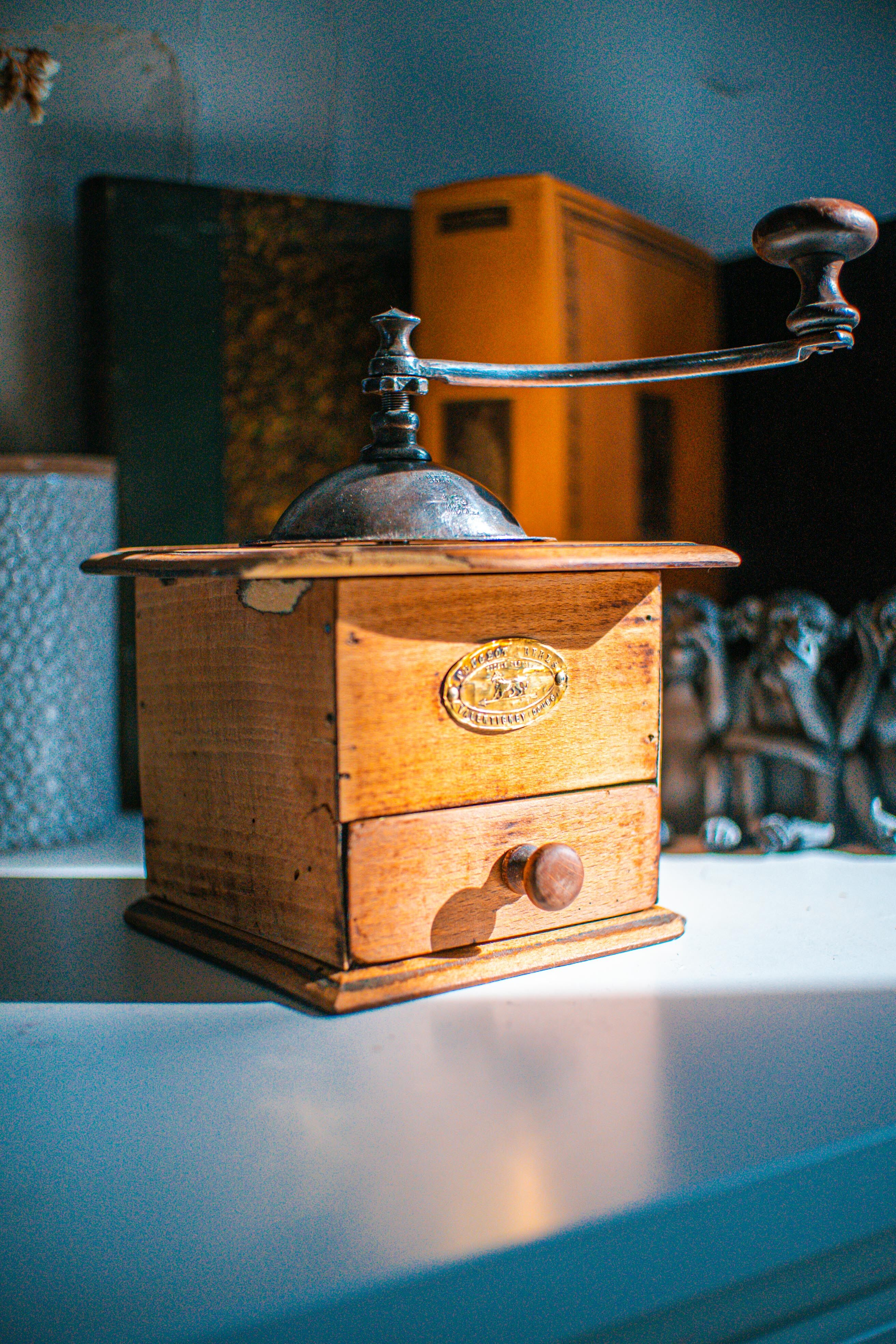 Peugeot old brother coffee mill 1950
