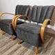 Fauteuils par Jindřich Halabala, 1950s, Set de 2