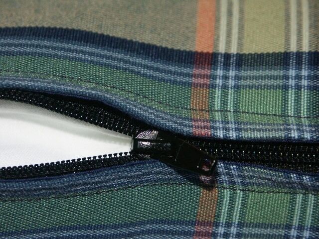 60x30 canvas cushion cover by Gerardmer Vosges France