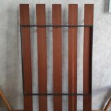 Rosewood wall coat holder