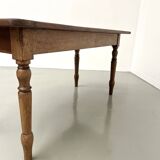 Small farmhouse table / desk in solid cherry wood