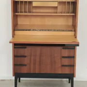 Wooden secretary by Frantisek Mezulanik for Up Zavody