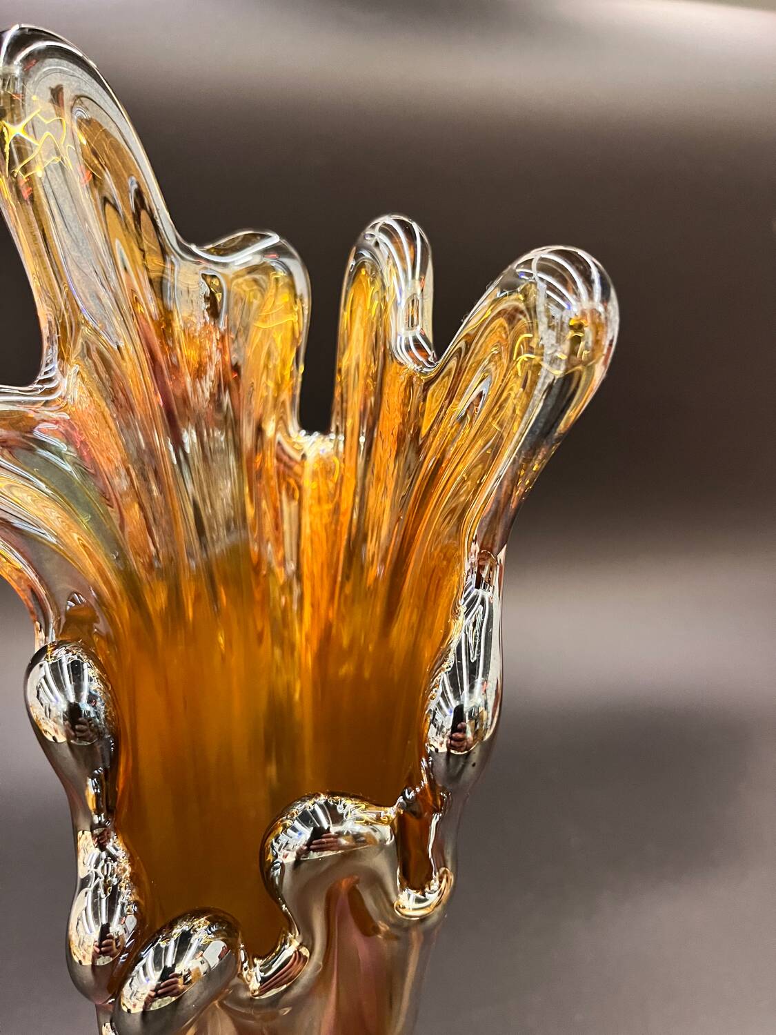 Murano vase duo