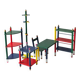 Ensemble mobilier crayon enfant Pierre Sala 