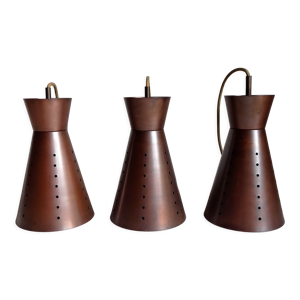 Ensemble de trois suspensions en