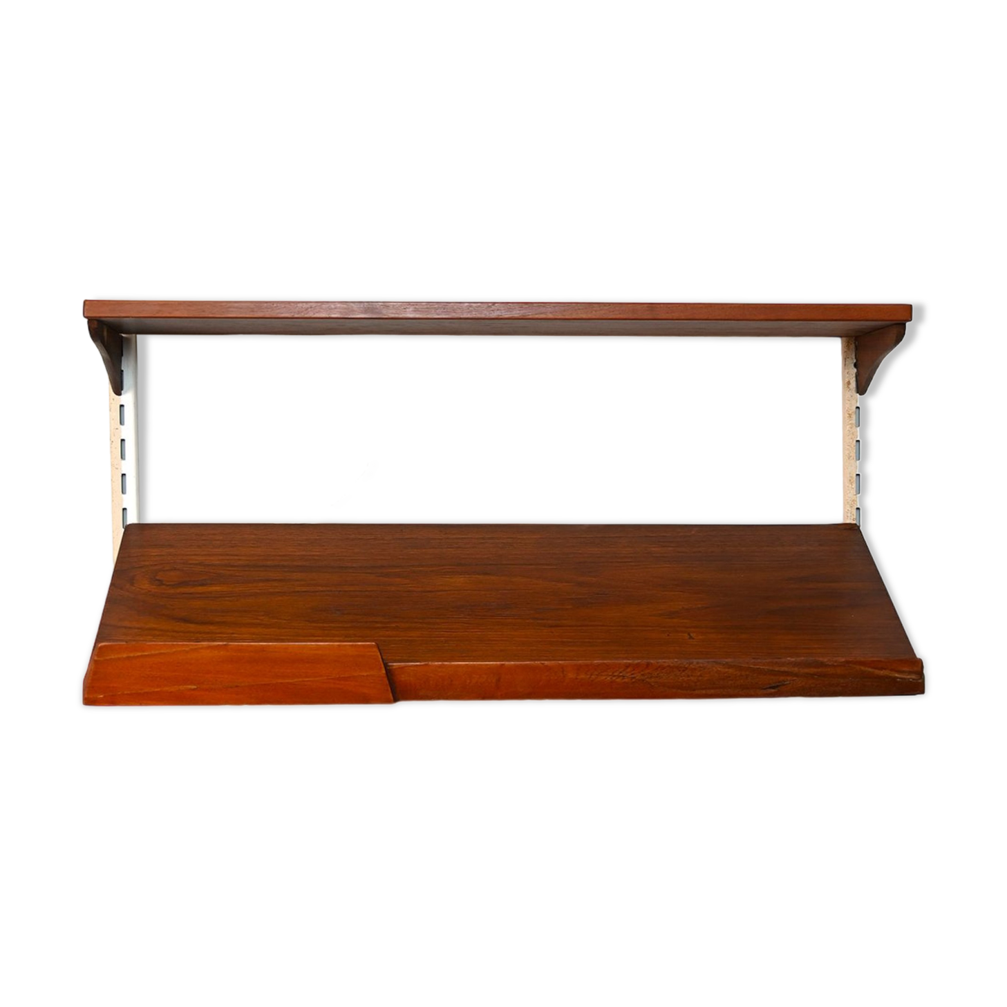 Swedish wooden shelving unit