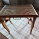 Tabouret pliable ancien