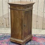 Table de nuit en bois fruitier fin XIXème