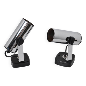 Pair of Targetti wall lights 1970