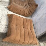 Togo Ligne Roset armchair and pouf