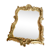 Miroir baroque doré style Louis XV