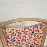 4 Old Chairs " Baumann France "No. 1160 Vintage