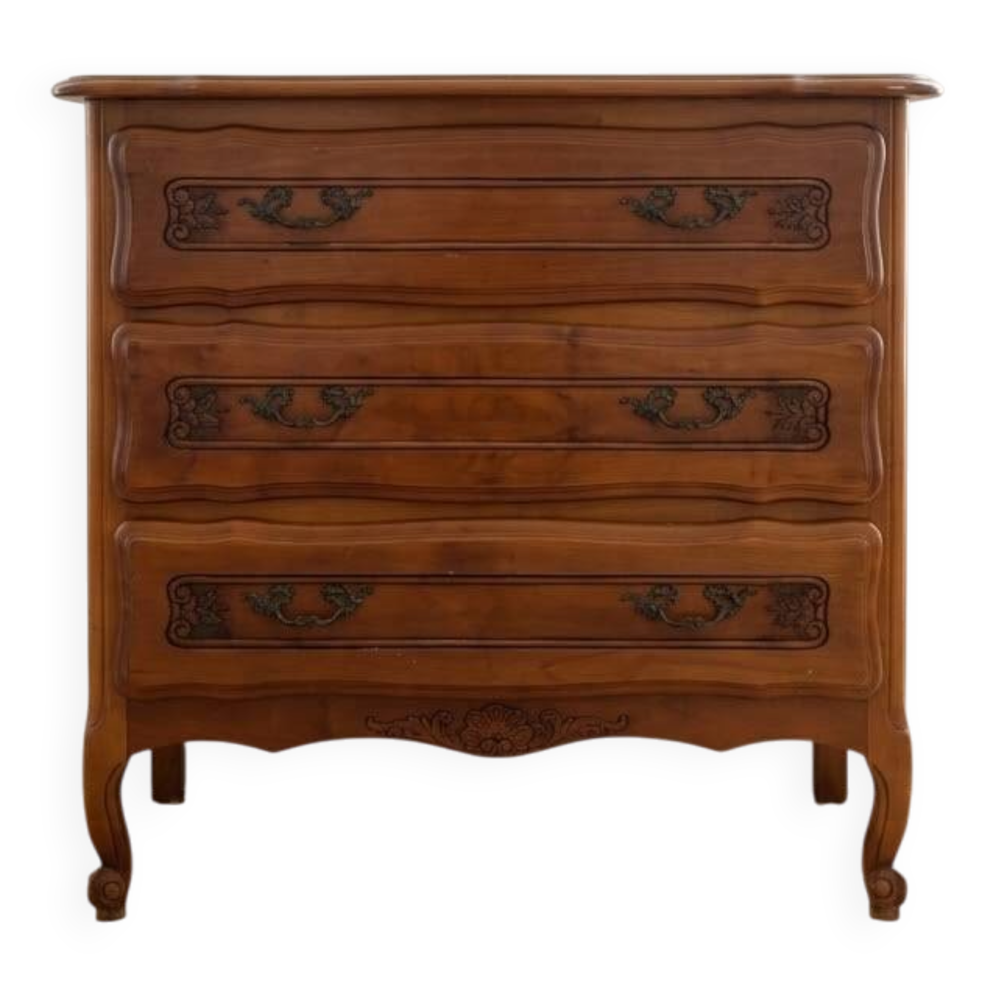 Louis XV commode in wood with 3 drawers