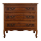Louis XV commode in wood with 3 drawers