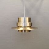 Danish hanging lamp in brass colored aluminum