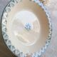 Hollow dish in earthenware iron earth