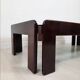 Table basse rectangulaire – vintage – design Afra et Tobia Scarpa.