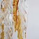 Vintage bicolour Murano glass ceiling lamp by Carlo Nason for Mazzega, 1970s