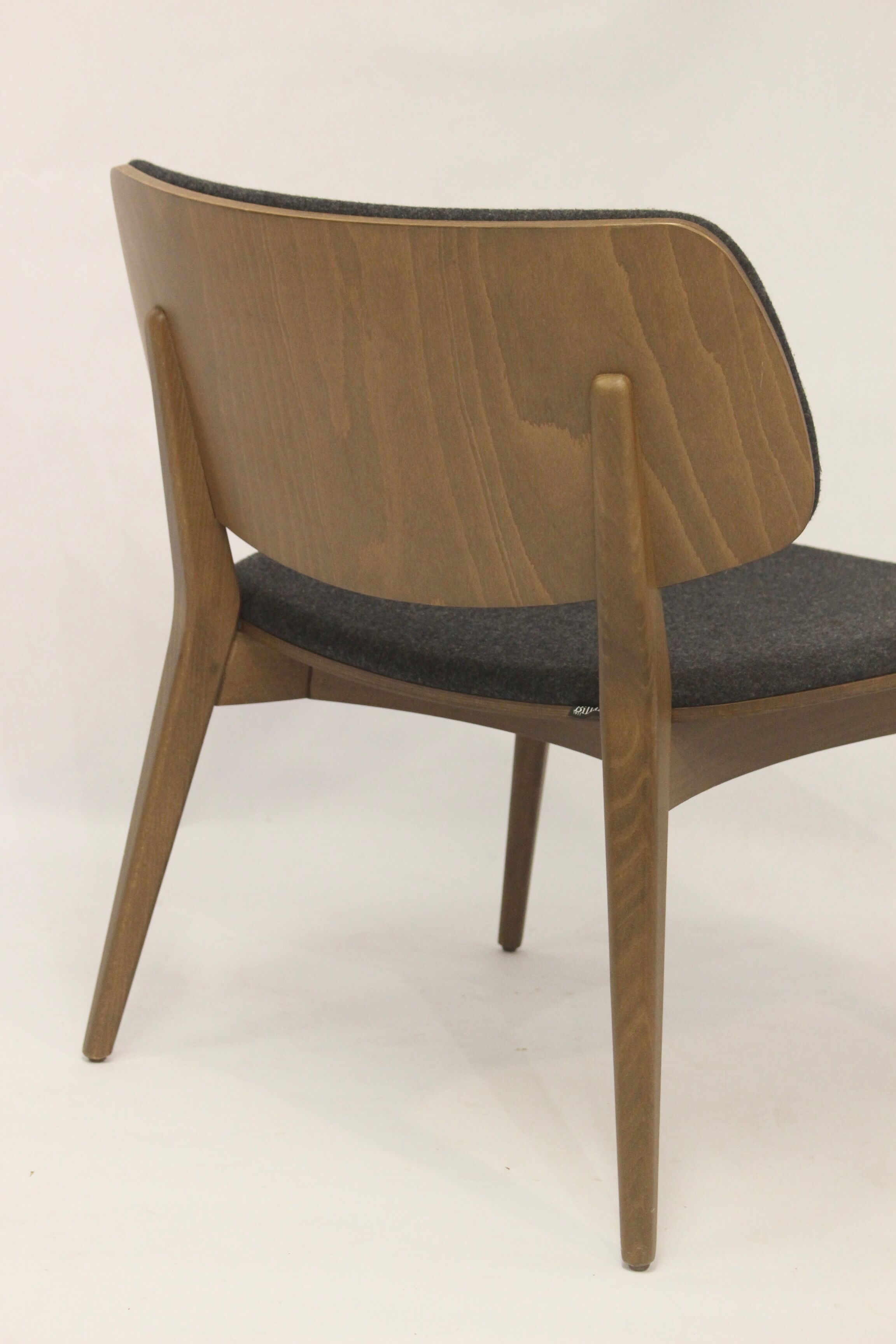 Beech wood armchair in perfect condition creation Emilio Nanni.