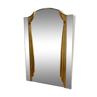 Beveled mirror. 1970. belgium. 98x64cm.