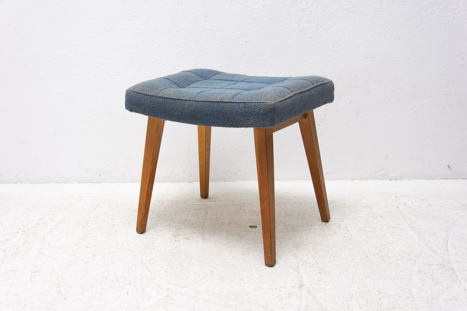 Mid century stool, footrest, 1960´s, Czechoslovakia