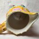 Art nouveau floral decorated barbotine pitcher