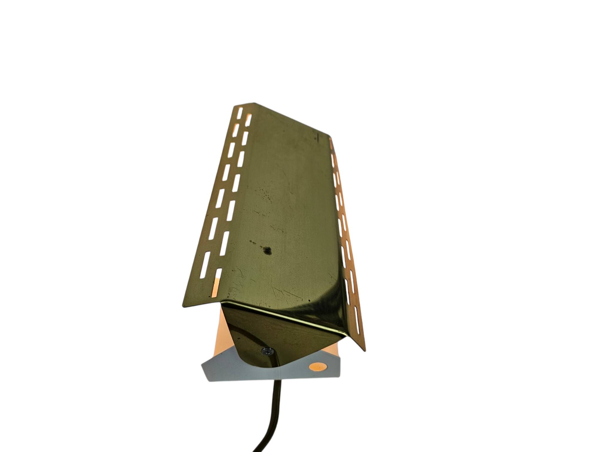 Massive - bedside lamp - brass - metal - Belgium - 80s