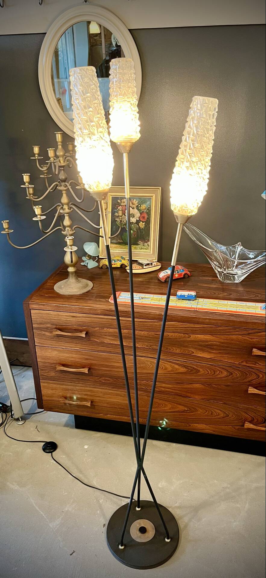 Mid-Century Modern Tripod Lamp