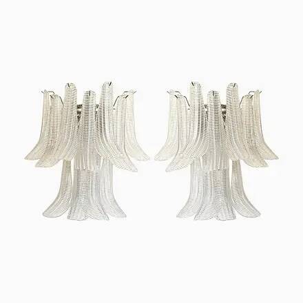Murano Glass Wall Sconces by Simoeng, Set of 2