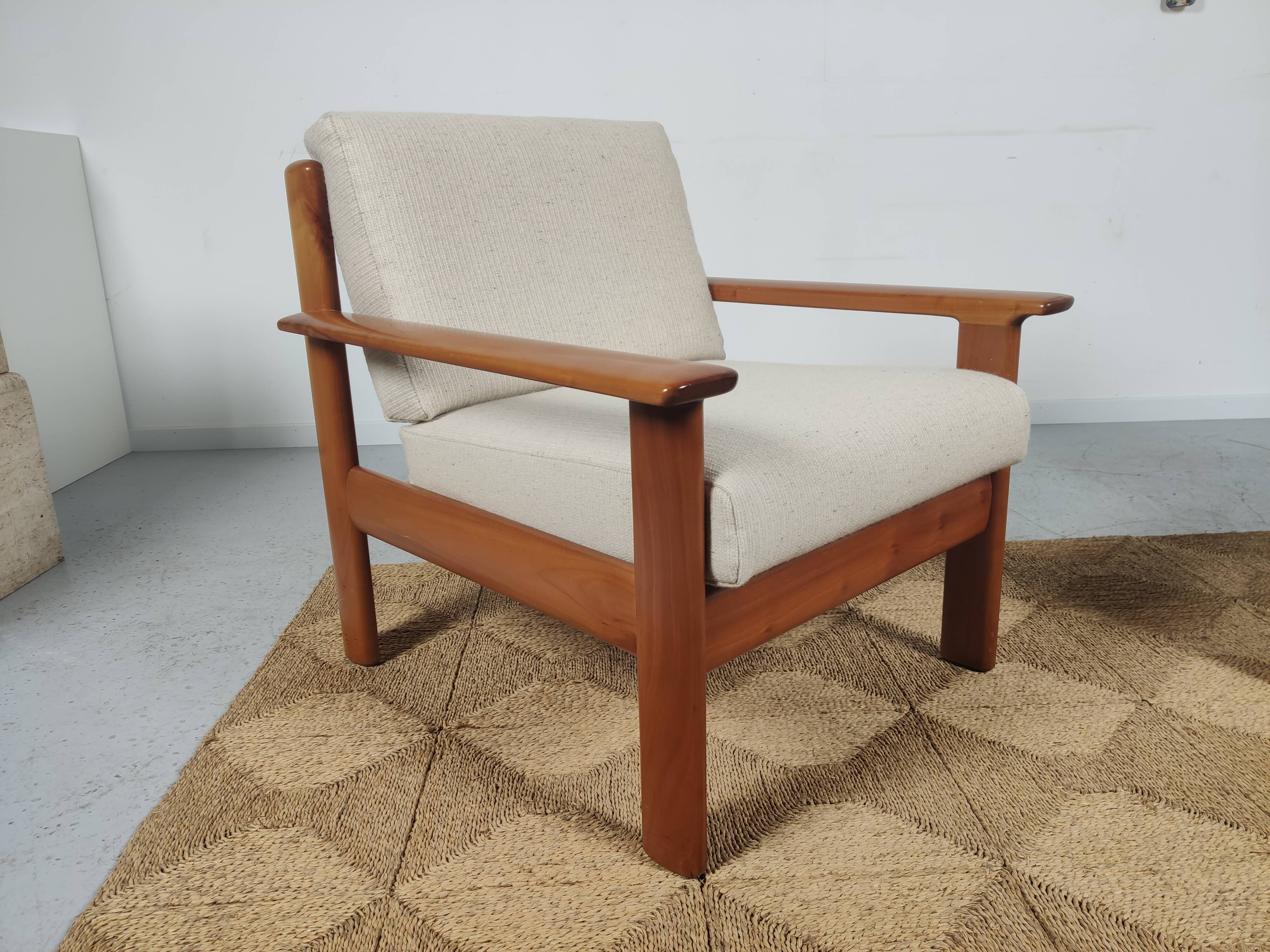 Paire de fauteuils vintage scandinave années 60