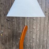 Scandinavian style curved floor lamp