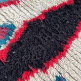 Vintage azilal berber carpet 75x180 cm