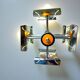 Chandelier moderne en verre de Murano