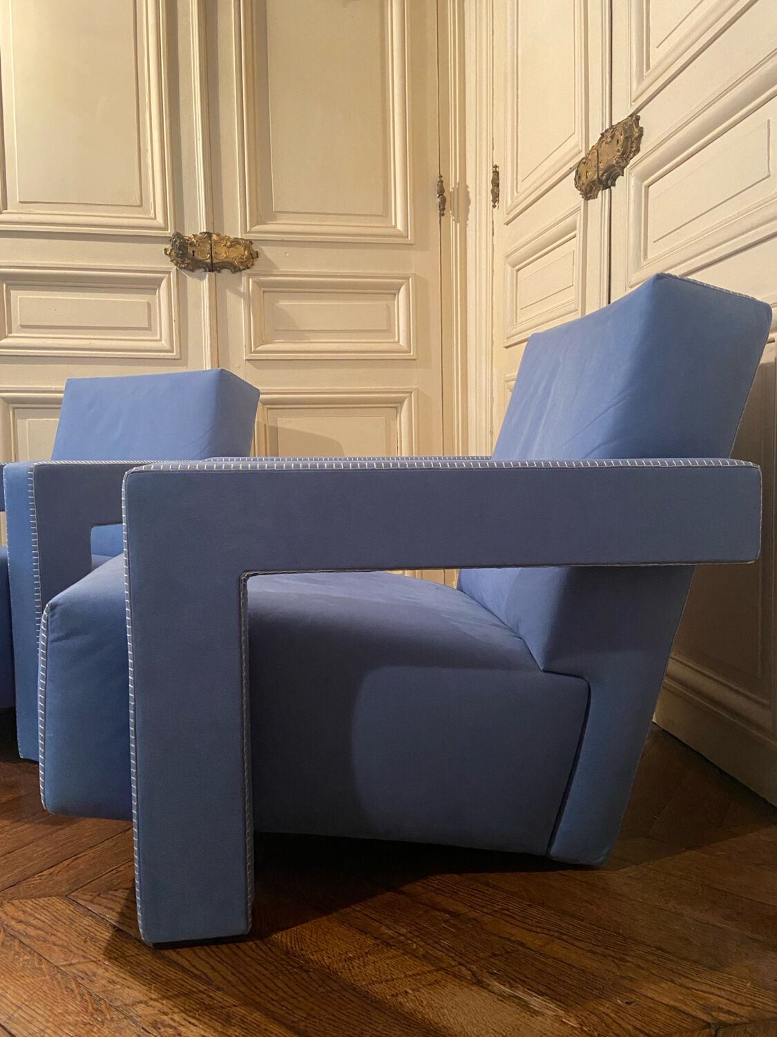Utrecht armchair pair - Gerrit Rietveld, Cassina