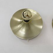 Mid-century design honsel space age disc lamp , 1970s attributed to Charlot