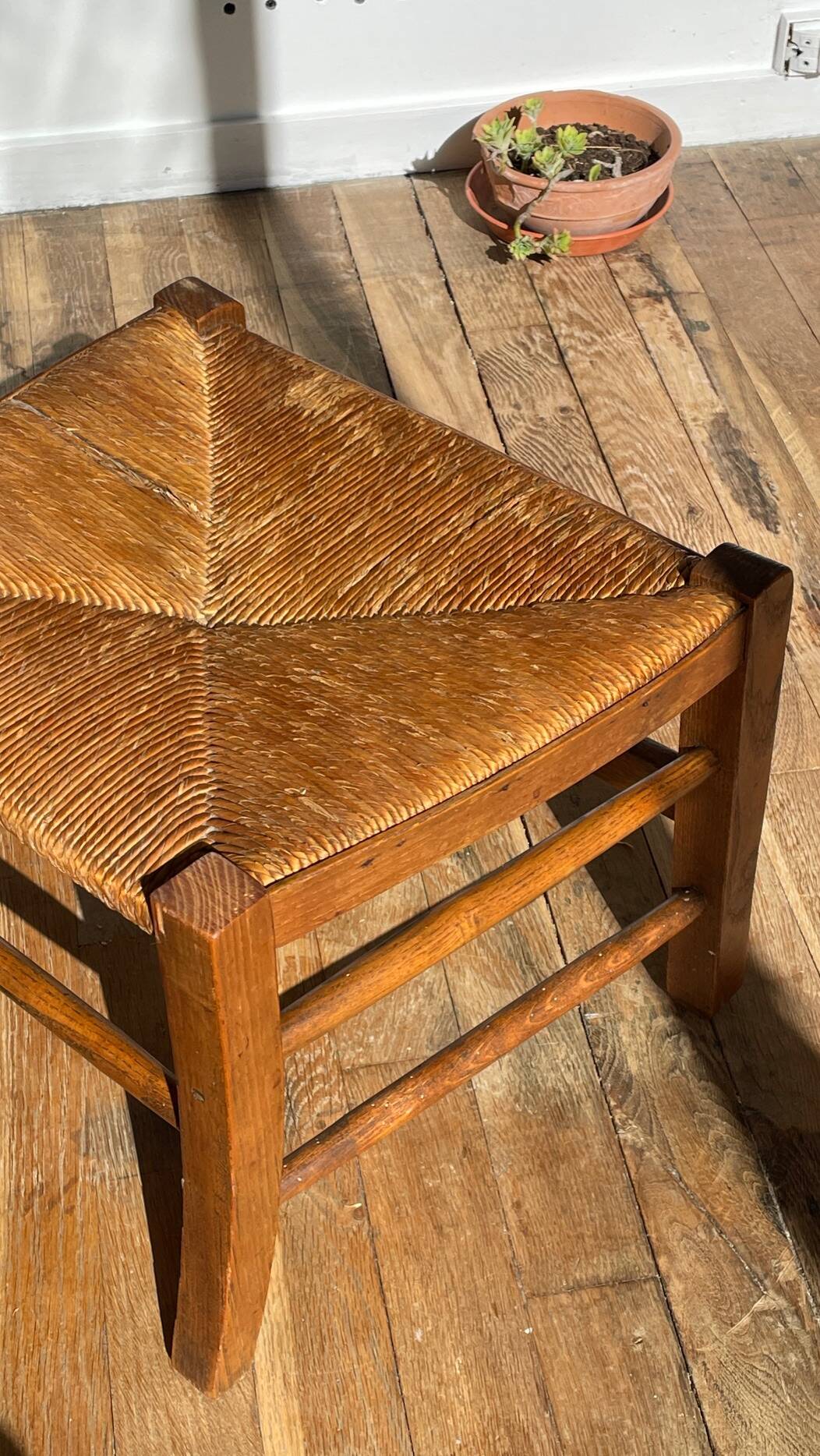 TABOURET Ancien Esprit CAMPAGNE