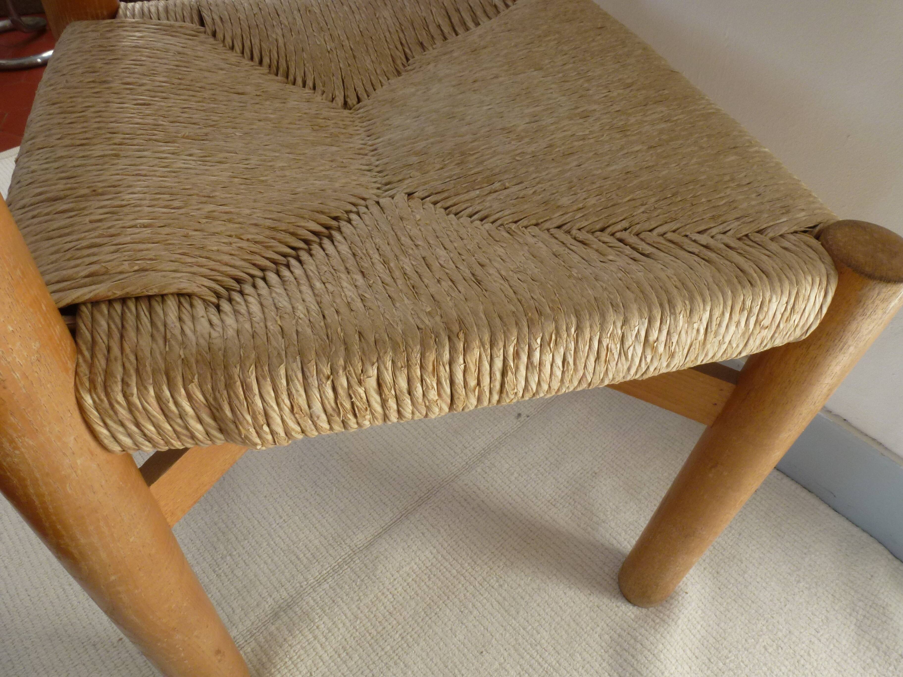 Chaise Méribel de Charlotte Perriand 1960