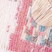 Tapis de Couloir Rose - 390 x 82 cm