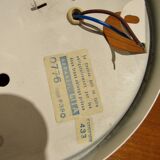 Vintage white glass Lita ceiling lamp