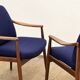 Two Mid-Century Modern Teak Armchairs by Hartmut Lohmeyer for Wilkhahn, 1950s