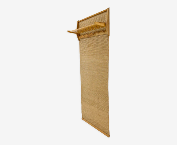 Portemanteau mural du milieu du siècle, années 1970