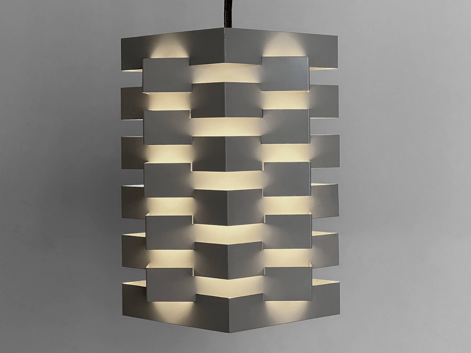 Pendant light "Oktav" by Esman & Jensen for Nordisk Solar Compagni. Denmark